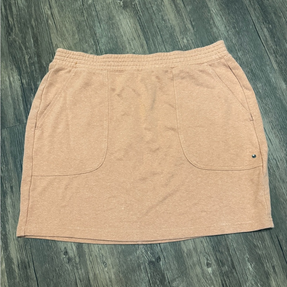 Women's Peach Casual Skirt